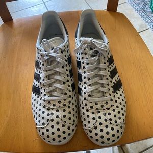 Adidas polka dot sneakers